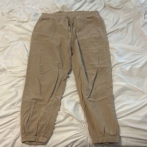 American Eagle Outfitters Tan Joggers